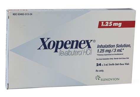 Xopenex Nebules (Levalbuterol Hydrochloride) | PharmaServe