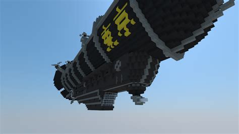 Airship from Legend of Korra/Avatar Minecraft Map