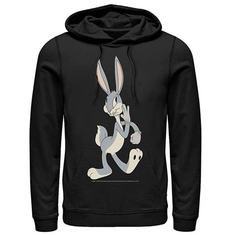 Men's Looney Tunes Bugs Bunny Vintage Portrait Hoodie