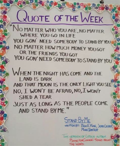 Stand By Me Quotes. QuotesGram