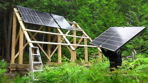 Off Grid Solar System Install for Cold Climates- Start to Finish! - DIY ...