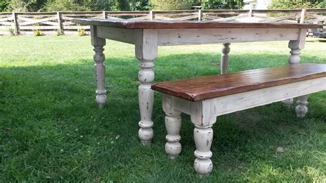 Reclaimed wood Farm tables Plank top - OBS Farmhouse Furniture