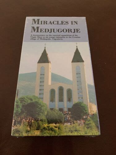 Miracles In Medjugorje VHS NEW A Documentary On Apparitions Of The Virgin Mary | eBay