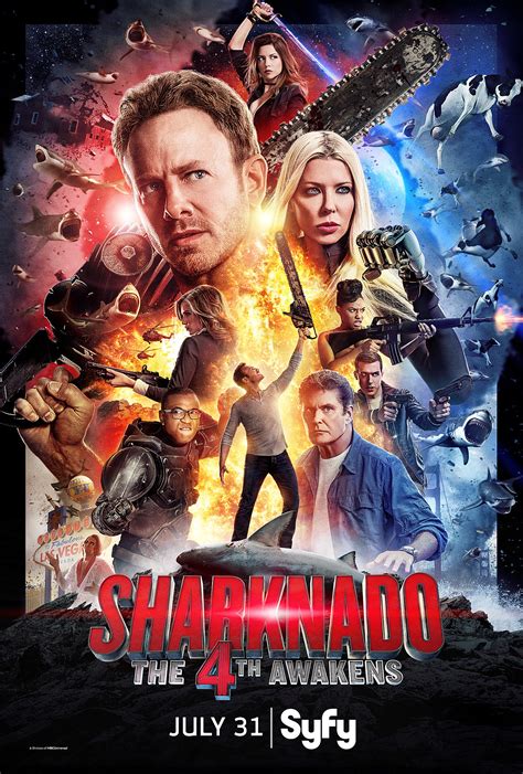 'Sharknado: The 4th Awakens' Gets a 'Star Wars'-Style Poster