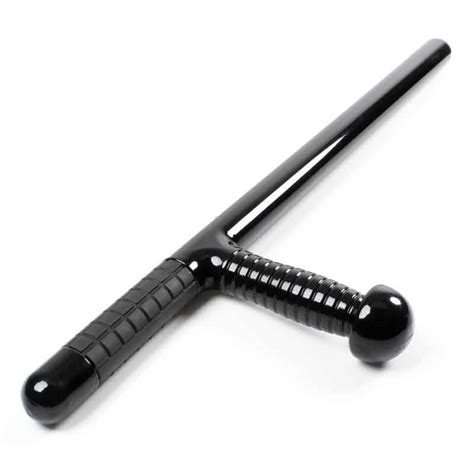 Law Enforcement Nightstick - Police Baton - Black Plastic Tonfa | KOMBATIV.com