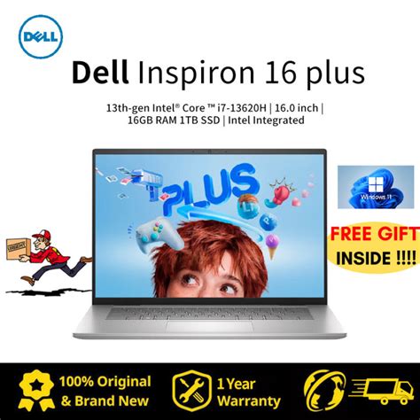 DELL Inspiron 16 Plus Laptop 2023 DELL Laptop 13 Generation Core ...