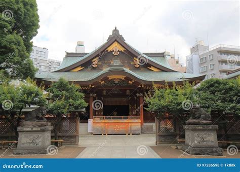 Historical Shrine Tokyo Japan Stock Photo - Image of structure, architecture: 97286598