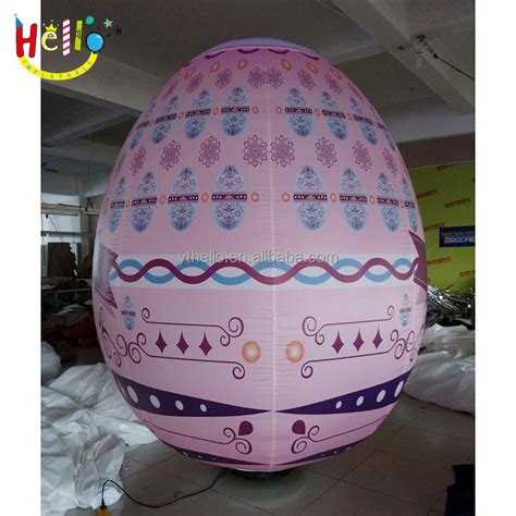 customized inflatable Easter eggs colourful inflatable eggs for Easter ...