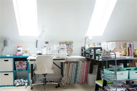 Cute & Clever Sewing Room Organization Ideas & HomeGoods Giveaway! - The Polka Dot Chair