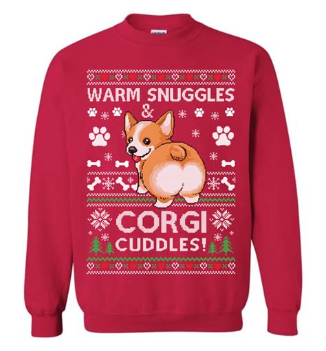 Corgi Ugly Christmas Sweater - Funny Ugly Christmas Sweater