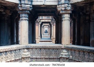 Adalaj Stepwell Ahmedabad Gujarat Built By Stock Photo 784785658 ...