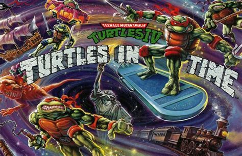 TMNT: Turtles in Time Poster - Etsy