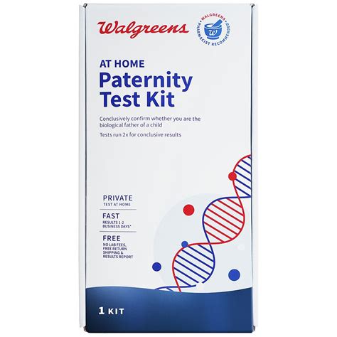 Walgreens At-Home DNA Paternity Test Kit | Walgreens