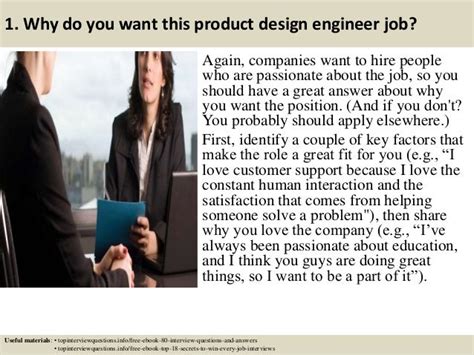 Top 10 product design engineer interview questions and answers