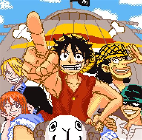 One Piece🏴‍☠️- Pixel Art : r/OnePiece