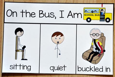 Free Printable Bus Behavior Charts - PrintableBehaviorChart.com