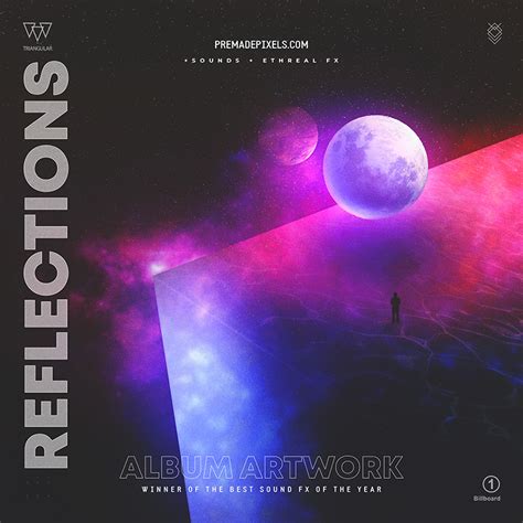 Reflections Album Cover - Photoshop PSD