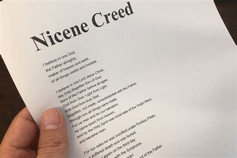 Why can't I memorize the Nicene Creed? - Catholic Review