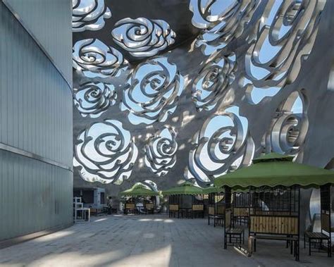 Rose Museum by NEXT Architects opens in Beijing with striking floral façade | Architecture and ...