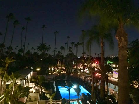 The Beverly Hills Hotel Poolside in the Evening. - Beverly Hills Real ...