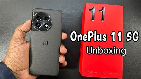 OnePlus 11 5G Unboxing and First Impressions - YouTube