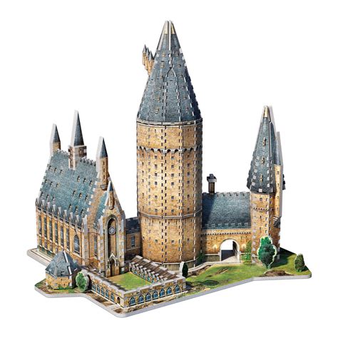 Wrebbit - 3D Puzzle - Harry Potter Hogwarts Great Hall - 850 Pieces ...