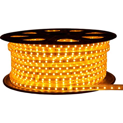 148' 120V 5050 Yellow LED Strip Light - Birddog Lighting