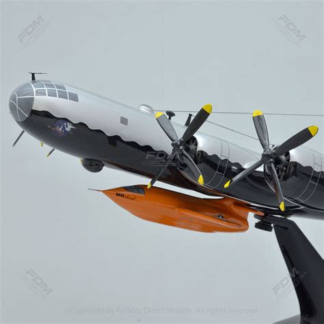 Boeing B-29 Superfortress with Bell X-1 Model | Factory Direct Models