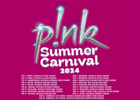 Pink Tour Dates 2024: Experience the Ultimate Pink Carnival!