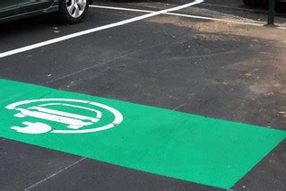 Electric Vehicle Charging Parking | Parking spot that has be… | Flickr