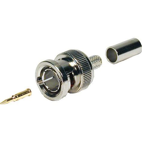 Comprehensive BPRGB Male 75 Ohm BNC Connector for 26 Gauge