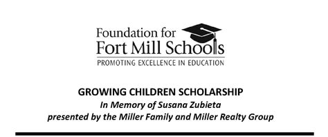 Miller Realty Group Offers The GROWING CHILDREN SCHOLARSHIP - Charlotte Metro Homes by The MRG ...