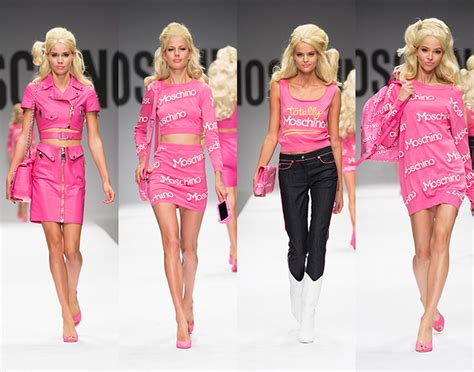 Moschino by Jeremy Scott “Think Pink” Barbie Spring/Summer 2015 Capsule Collection ...