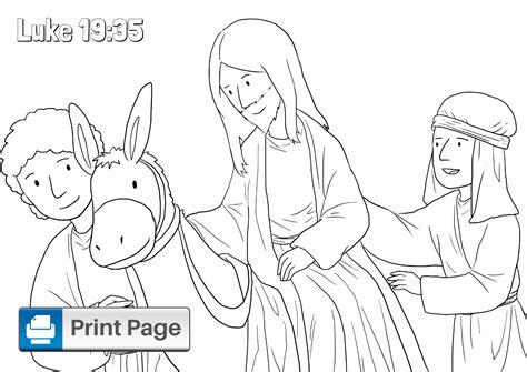 Free Printable Palm Sunday Coloring Pages for Kids – ConnectUS