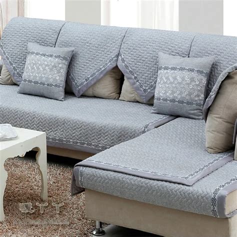 Sectional Modern sofa UK Style Yellow Gray Couch Covers Projector Recliner Linen Slipcovers for ...