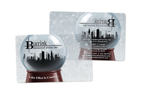 Clear Business Cards by Plastic Printers