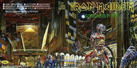 32 Hidden References on Iron Maiden's Somewhere In Time Cover | iHeart