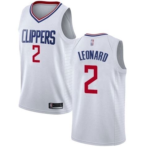 Kawhi Leonard White Clippers Basketball Jersey - Superbuy Nigeria