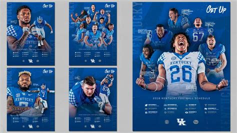 Kentucky football schedule posters unveiled