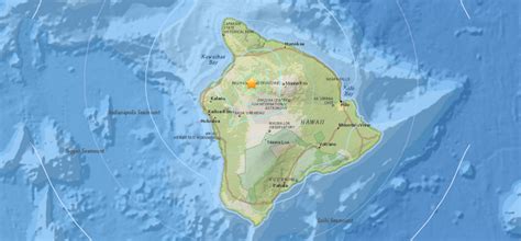 4.6 Earthquake Hits South Kohala On Hawaii Island