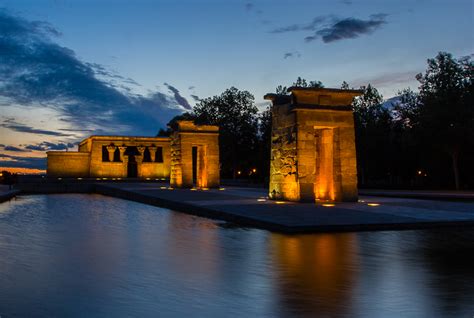 Temple of Debod. Egiptian Temple