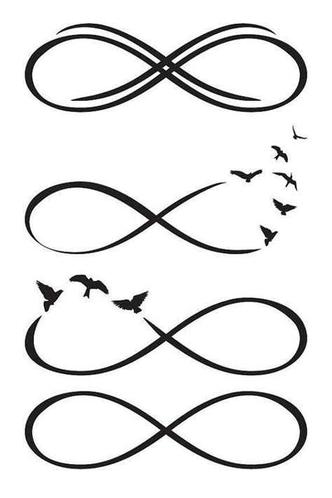 Resultado de imagen de dibujo infinito para imprimir Ewigkeits Tattoo, Unendlichkeitssymbol ...