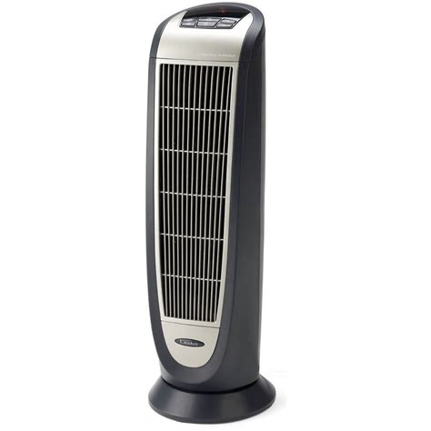 Lasko 1500-Watt Ceramic Tower Electric Space Heater with Thermostat and Remote (Energy Saving ...