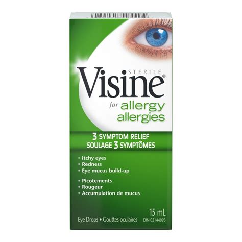 VISINE ALLERGY 3 SYMPTOM REL 15ML