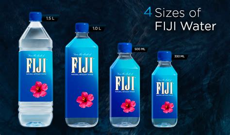 FIJI Water - Choose comfortably four different sizes of...