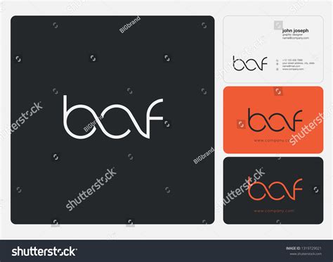 Letters Bcf B C F Logo Stock Vector (Royalty Free) 1319729021 ...