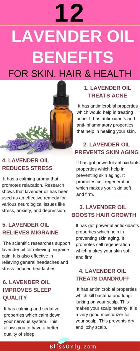 12 Lavender Oil Benefits For Skin, Hair And Health | Lavender oil ...