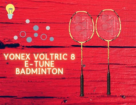 Yonex Voltric 8 E-Tune Badminton Racket |Review