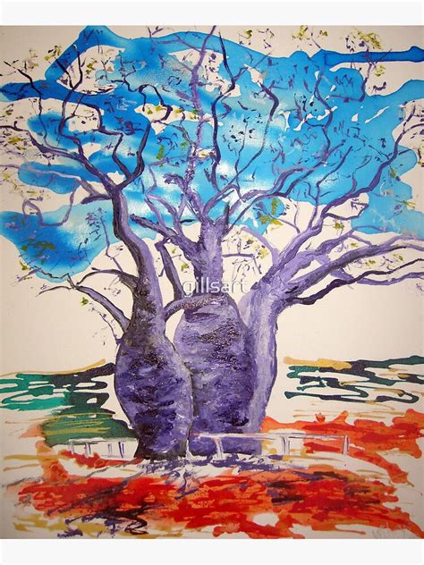 "Boab Tree " Art Print for Sale by gillsart | Redbubble