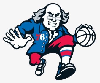 76ers Ben Franklin Logo , Png Download - 76ers Ben Franklin, Transparent Png - kindpng